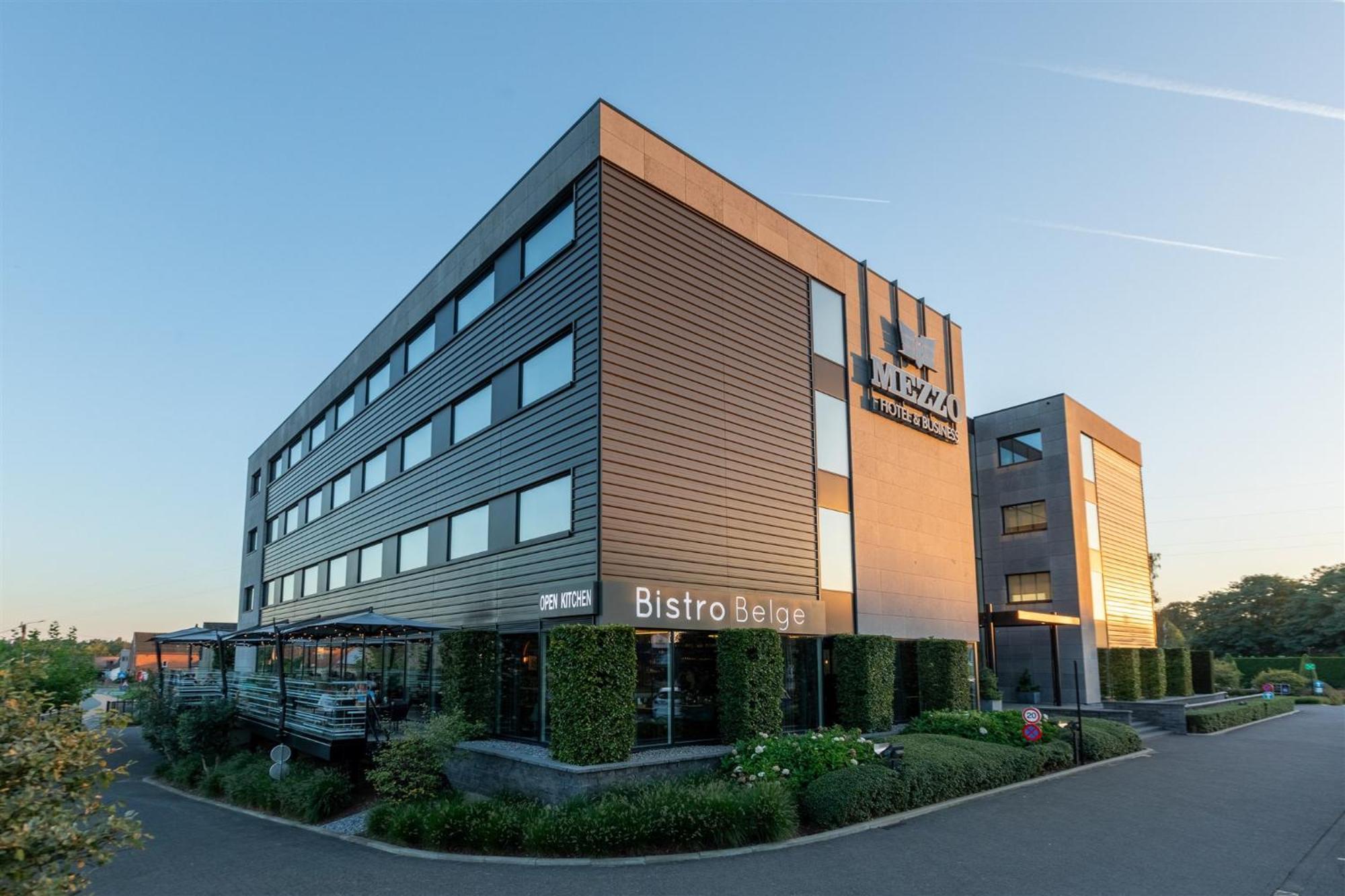 Mezzo Hotel & Business Beringen Exterior photo